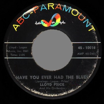 Price,Lloyd Personality+/+Have+You+Ever+Had+The+Blues 45RPM