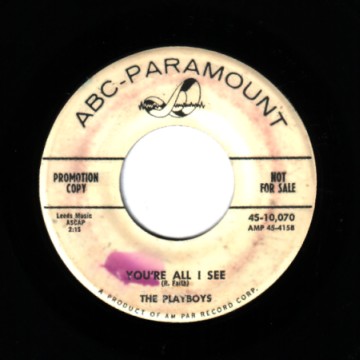 Playboys - You're All I See / Memories