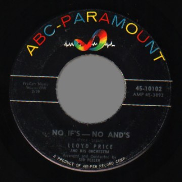 Lloyd Price - No Ifs No Ands / For Love