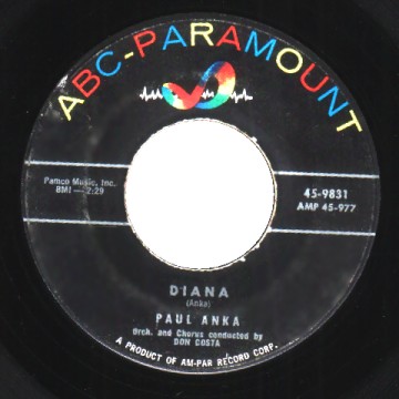 PAUL ANKA - Don't Gamble With Love / Diana - 45T (SP 2 titres)