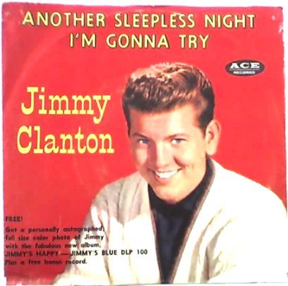 JIMMY CLANTON - Another Sleepless Night / I'm Gonna Try - 45T (SP 2 titres)