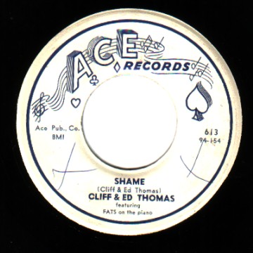 CLIFF & ED THOMAS - Do You No Wrong / Shame - 7inch (SP)