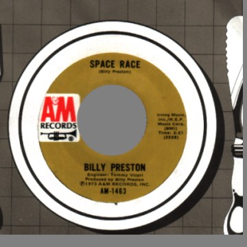 BILLY PRESTON - We're gonna make it / Space race - 45T (SP 2 titres)