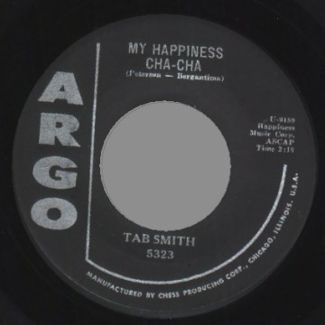 TAB SMITH - My happiness cha cha / smoke gets in your eyes - 45T (SP 2 titres)