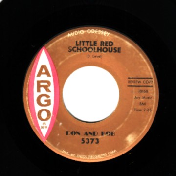 DON AND BOB - Little Red Schoolhouse / Shy Guy - 45T (SP 2 titres)