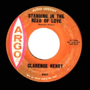 CLARENCE HENRY - On Bended Knees / Standing in the Need of Love - 7inch (SP)