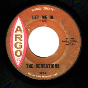 THE SENSATIONS - Let Me In / Oh Yes I'll Be True - 7inch (SP)