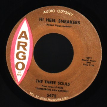 THE THREE SOULS - Hi Heel Sneakers / Dangerous Dan Express - 45T (SP 2 titres)