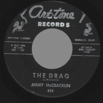JIMMY MCCRACKLIN - Just got to know / The drag - 45T (SP 2 titres)
