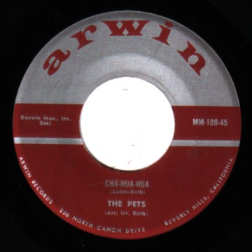 THE PETS - Cha-hua-hua / Cha-kow-ski - 45T (SP 2 titres)