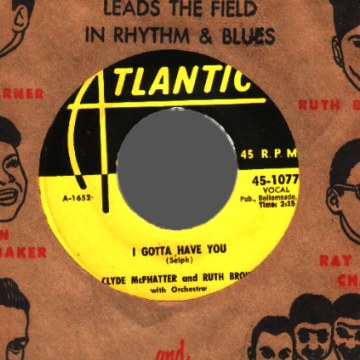 RUTH BROWN & CLYDE MCPHATTER - Love Has Joined Us Together / I Gotta Have You - 45T (SP 2 titres)