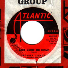 HOAGY LANDS - Baby Come On Home / Baby Let Me Hold Your Hand - 45T (SP 2 titres)
