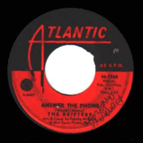 THE DRIFTERS - At the Club / Answer the Phone - 45T (SP 2 titres)