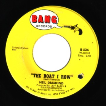 NEIL DIAMOND - I Got the Feelin' / The Boat I Row - 45T (SP 2 titres)