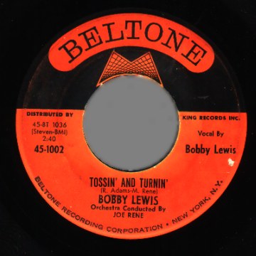 BOBBY LEWIS - Tossin' And Turnin' / Oh Yes, I Love You - 45T (SP 2 titres)