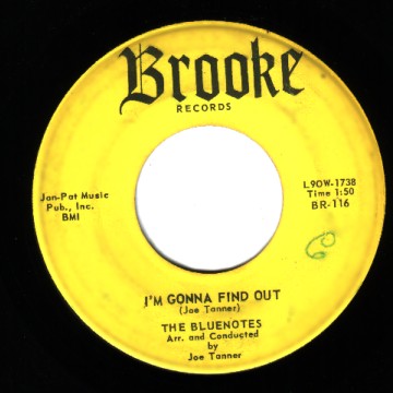 Bluenotes Forever On My Mind / I'M Gonna Find Out 7''