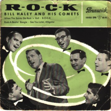 BILL HALEY & COMETS - R O C K - 45T (EP 4 titres)