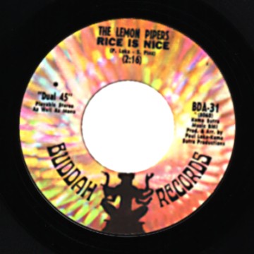 THE LEMON PIPERS - Blueberry Blue / Rice is Nice - 45T (SP 2 titres)