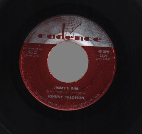 Johnny Tillotson - Jimmy's Girl / His True Love Said Goodbye