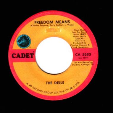 THE DELLS - Freedom Means / The Love We Had - 7inch (SP)