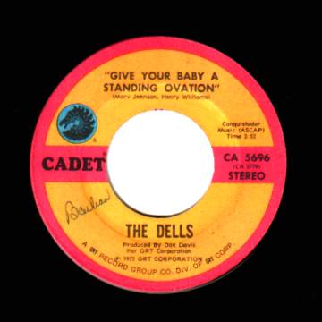 THE DELLS - Give Your Baby A Standing Ovation / Closer - 7inch (SP)