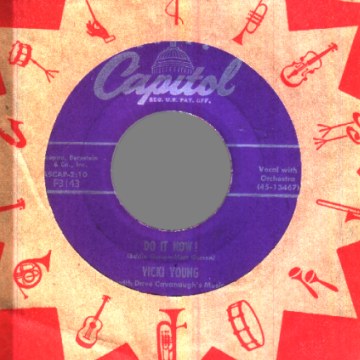 VICKI YOUNG - Do It Now! / I'm Beginning To See The Light - 45T (SP 2 titres)