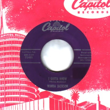 Wanda Jackson 7"