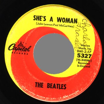 THE BEATLES - I Feel Fine�/ She's A Woman - 45T (SP 2 titres)