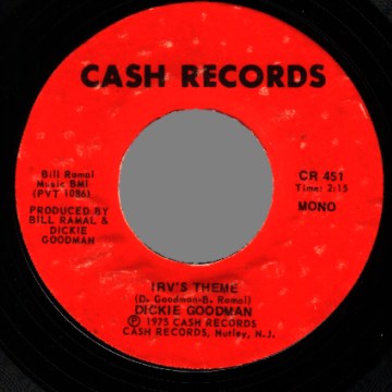 DICKIE GOODMAN - Irv's Theme / Mr. Jaws - 7inch (SP)