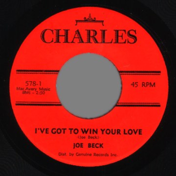 Joe Beck - I've Got To Win Your Love / Little Girl Take Your Time