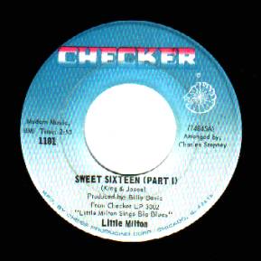 LITTLE MILTON - Sweet Sixteen Parts 1 & 2 - 45T (SP 2 titres)
