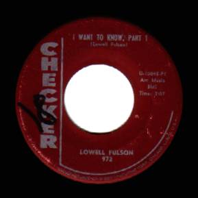 Lowell Fulson - I Want To Know Parts 1 & 2