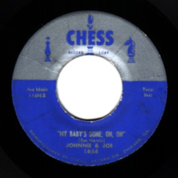 Johnnie And Joe Over+The+Mountain,+Across+The+Sea+/+My+Baby's+Gone,+On,+On 45RPM