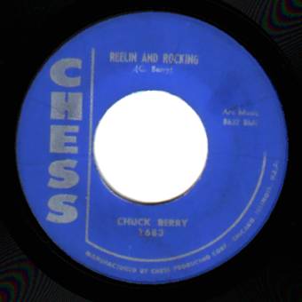 CHUCK BERRY - Reelin' And Rockin' / Sweet Little Sixteen - 45T (SP 2 titres)