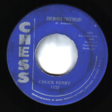 CHUCK BERRY - Broken Arrow / Childhood Sweetheart - 45T (SP 2 titres)