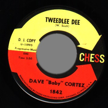 DAVE BABY' CORTEZ - Tweedlee Dee / Gift Of Love - 45T (SP 2 titres)
