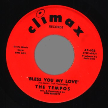 THE TEMPOS - See You in September / Bless you my love - 7inch (SP)