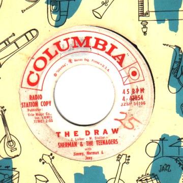 THE TEENAGERS - What's On Your Mind / The Draw - 7inch (SP)