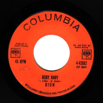 DION - He'll Only Hurt You / Ruby Baby - 45T (SP 2 titres)