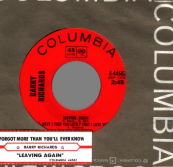 Barry Richards 7"