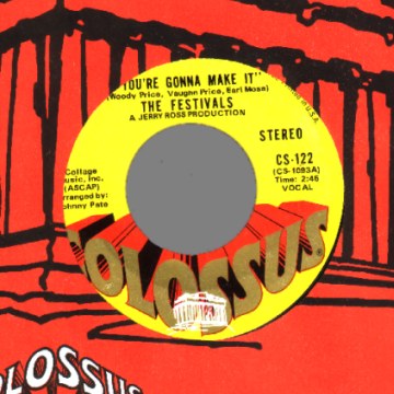 THE FESTIVALS - You're gonna make it / So in love - 45T (SP 2 titres)