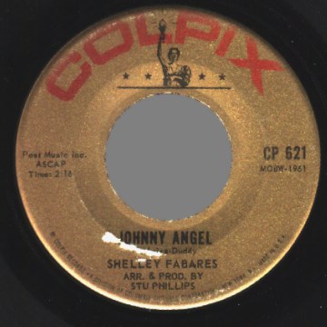 SHELLEY FABARES - Johnny angel / where's it gonna get me - 45T (SP 2 titres)