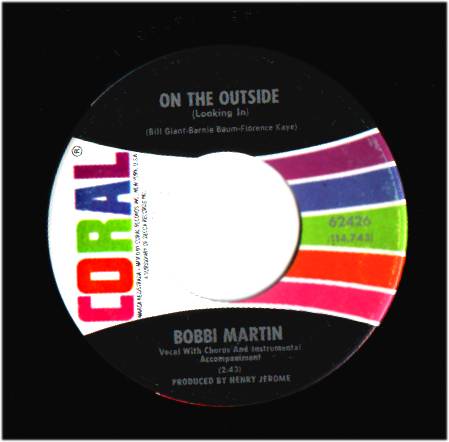 Bobbi Martin - Don't Forget I Still Love You / On The Outside