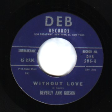 Beverly Ann Gibson 7"
