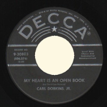 Carl Dobkins, Jr. 7"