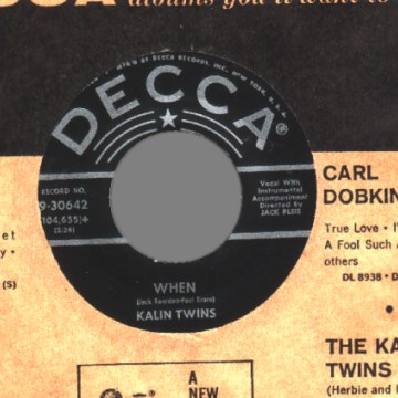 Kalin Twins 7"