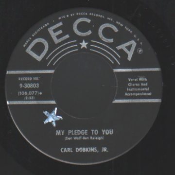 Carl Dobkins Jr 7"