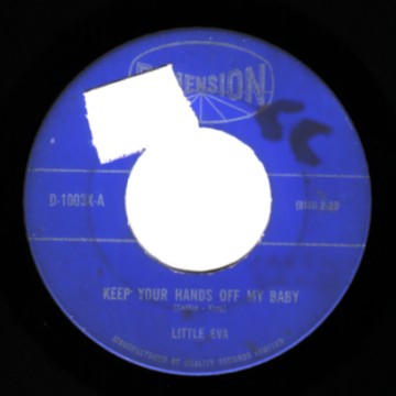 LITTLE EVA - Keep Your Hands Off My Baby / Where Do I Go? - 45T (SP 2 titres)