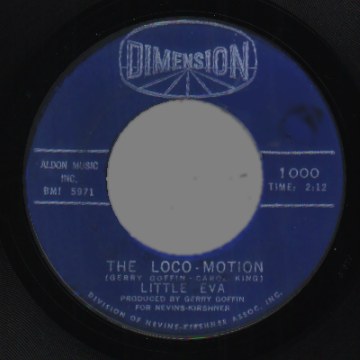 LITTLE EVA - He Is The Boy / The Loco Motion - 45T (SP 2 titres)