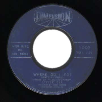 LITTLE EVA - Where Do I Go / Keep Your Hands Off My Baby - 45T (SP 2 titres)